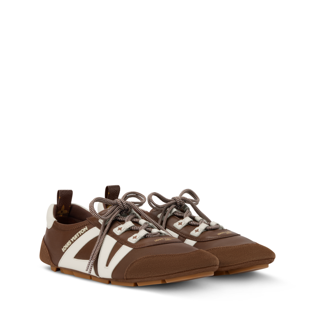 やや☆Louis Vuitton ブラウン スニーカー やや☆Louis Vuitton ブラウン スニーカー ブラウン（茶色）系 21.5cm